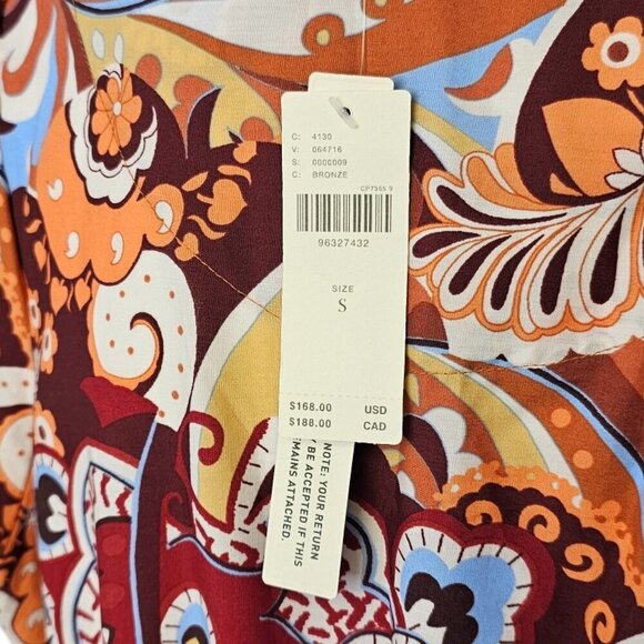 Anthropologie The Somerset Maxi Dress, A-Line, Smocked Waist, Tiered, Cotton, S - Picture 5 of 8